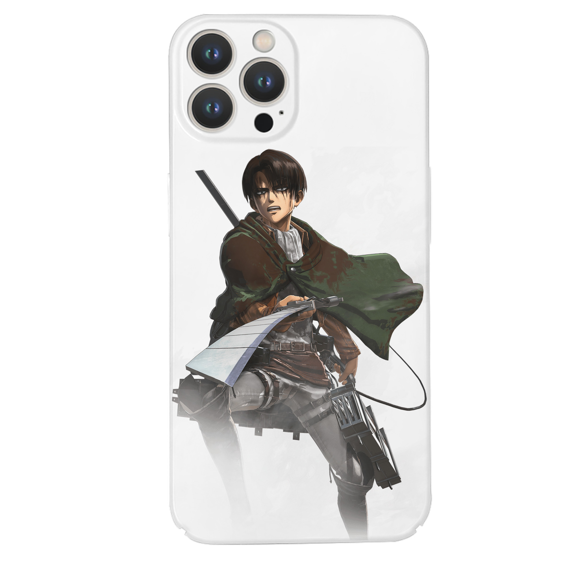 （画像用） 進撃の巨人 リヴァイ·アッカーマン Attack on Titan Levi Ackerman 【iPhone 14シリーズ対応】ハードケース